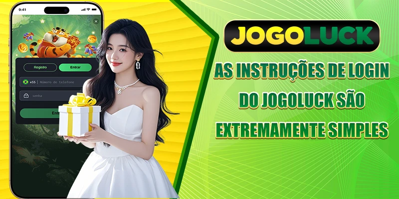 As instruções de login do JOGOLUCK são extremamente simples