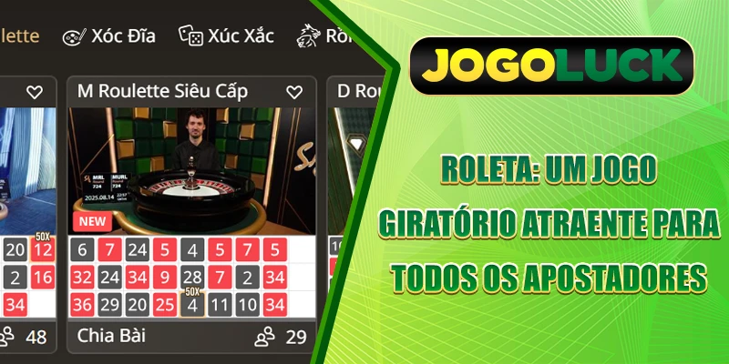 Roleta: Um jogo giratório atraente para todos os apostadores