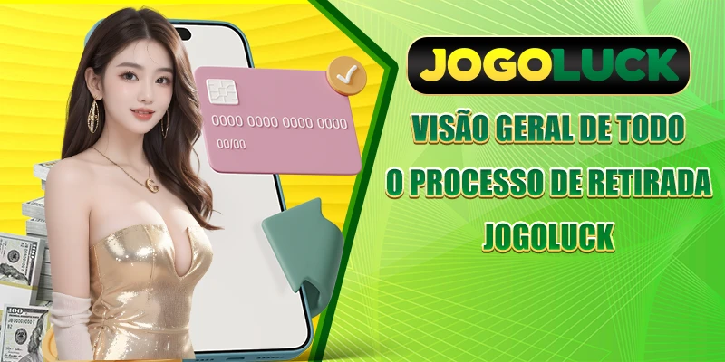 Visão geral de todo o processo de retirada JOGOLUCK